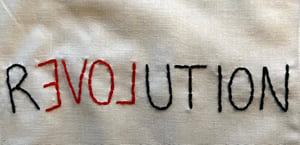 Image of REVOLUTION - original embroidery