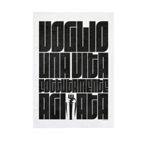 Image 1 of Vita Agitata Poster 