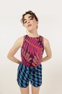 Image 1 of SHORT SIRACUSA WAVE BLU €143 - 50%