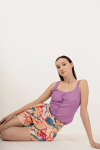 Image 3 of SHORTS PROVIDENCE FLORENTINE FUCSIA €167 -30%