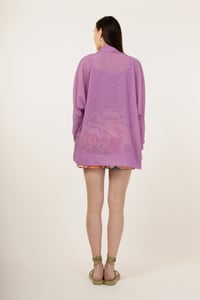 Image 5 of CARDIGAN MALDIVE LUREX LILLA €157 -30%