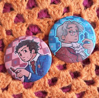 Image 3 of Ace Attorney 58mm Badges