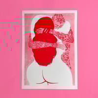 Image 1 of Limited edition Risography 'The Hug' A3 