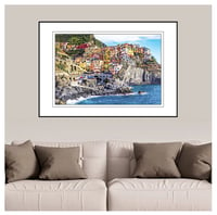 Image 2 of Italy Coast + Frame 35 x 24 - P0107