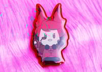 Image 2 of Hello Hotel Alastor Acrylic Pin