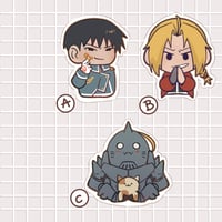 Image 1 of [ FMA ] Vinyl Stickers