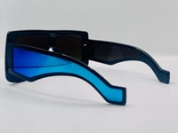 Image 2 of Blue Aviator Sunglasses 