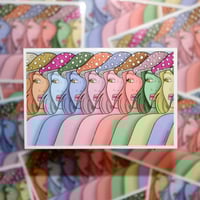 Image 2 of Mushroom Girls Sticker
