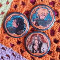 Image 4 of FF7 58mm Badges