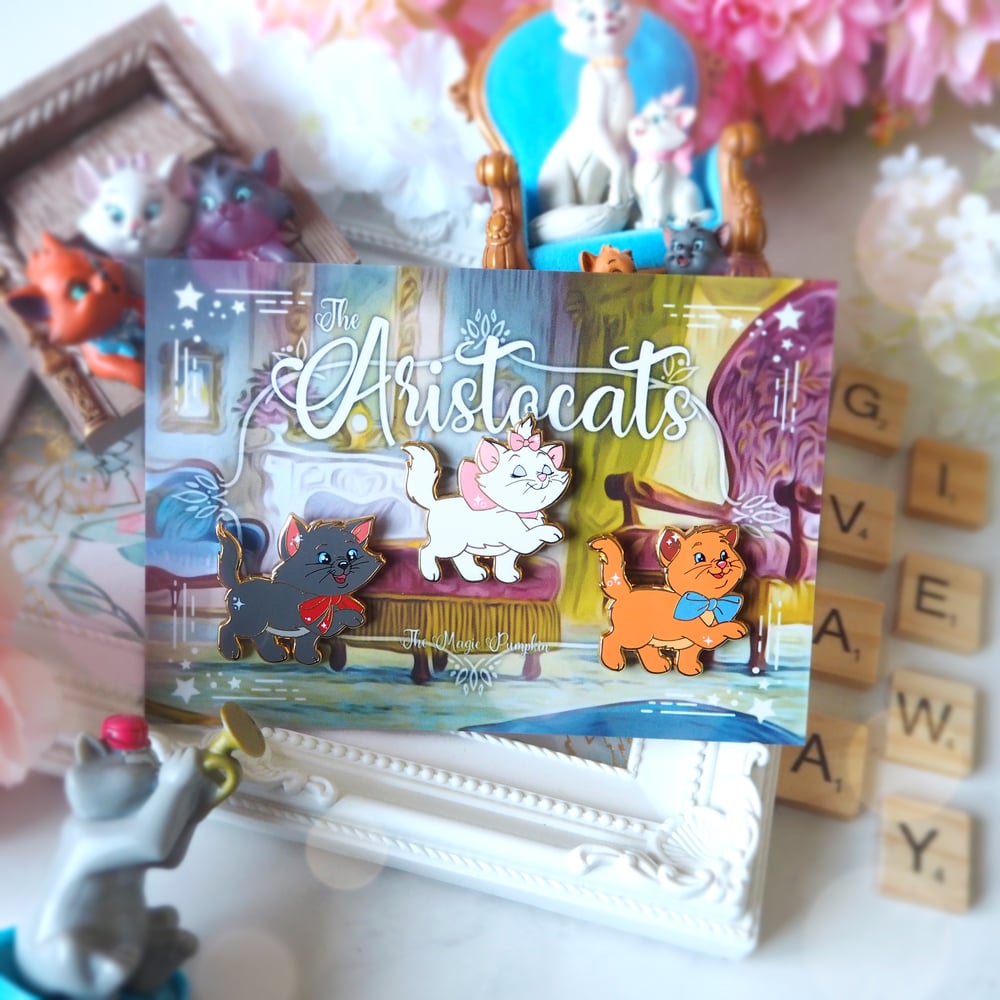 Image of Trio Aristocats set pin 