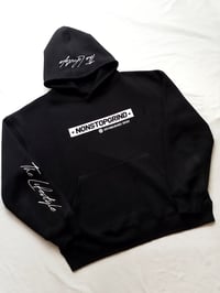 Image 1 of Black signature Lifestyle Hoodie