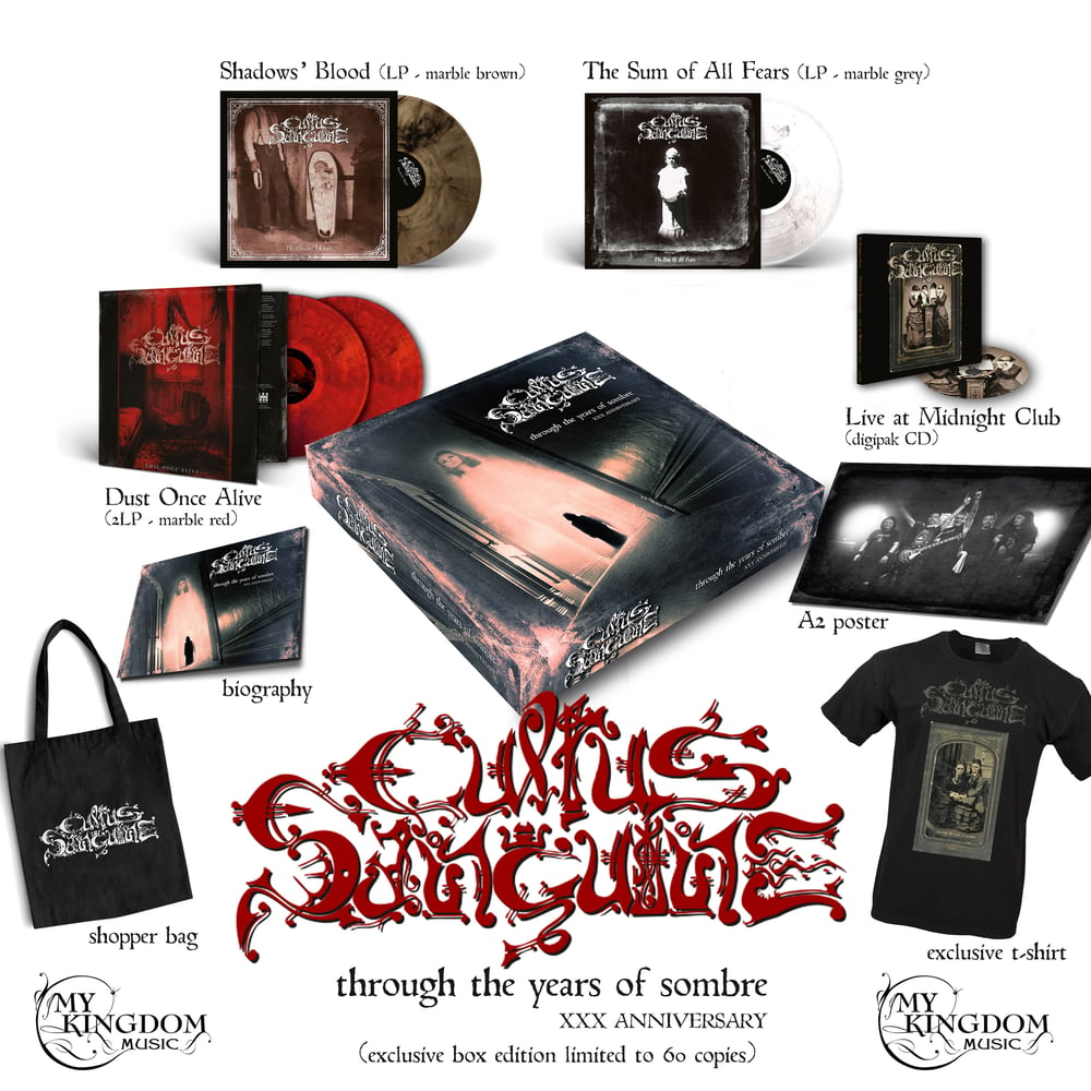 CULTUS SANGUINE "Through The Years Of Sombre (XXX Anniversary)" BOX EDITION (PRE-ORDER NOW!!!)