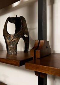 Image 5 of Italian Floor to Ceiling Shelving Unit, Three Bays, 1970s