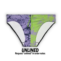 Image 3 of Acid Glow Swim Briefs