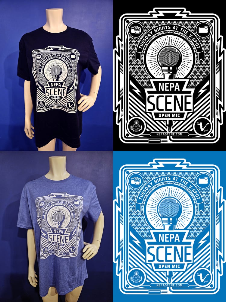 Image of New NEPA Scene Open Mic T-shirt