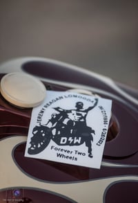 Image 1 of Jeremy Lomogda memorial sticker FTW