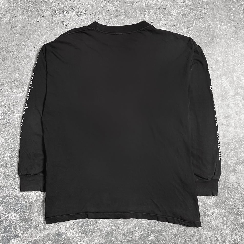 *Rare* Rage Against The Machine 1990’s ‘Power Stems From The Barrel Of A Gun’ Longsleeve Shirt