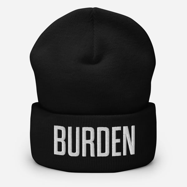 Image of Burden - Cuffed Beanie