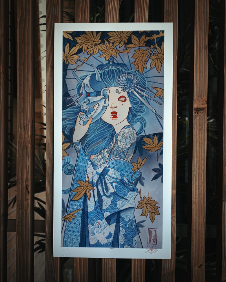Image of "Yuki Onna I" special edition  12"x24" (print)