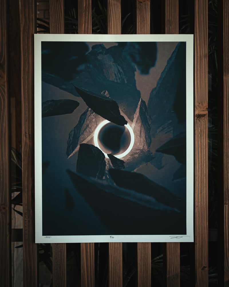 Image of "Center the Spiral" 15"x20" (print)