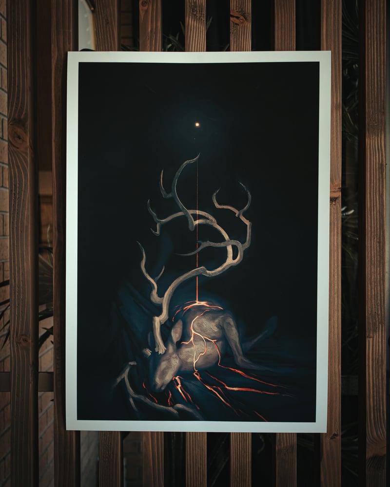 Image of "Hunted" 16"x24" (print)