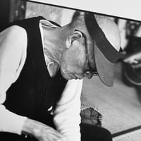 Image 1 of The tattooer Horiuno II at work, c. 1955, Tokyo - Gelatin silver print.