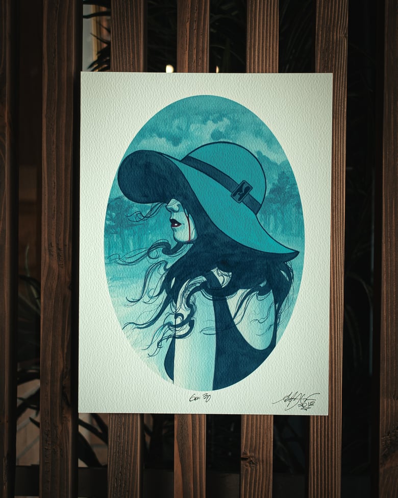 Image of "A Wake in the Mourning" print