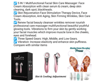 Image 8 of 5 in 1 Multifunctional Facial Massager