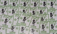 Image 1 of Pack of 25 5x5cm Celtic Since 1888 Scottish Irish Football/Ultras Stickers.