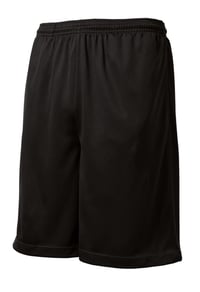 Image 1 of Sport-Tek® PosiCharge® Tough Mesh Pocket Short Black