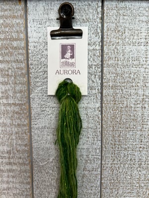 Image of Aurora Color Portiere Green AUR017 by The Thread Gatherer