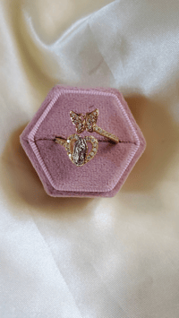 Butterfly Virgen Adjustable Ring