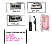 Image 1 of 6 Piece Lash Collection with LASH CLEANER 