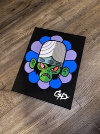 Mojo Jojo X Flower Canvas Painting 