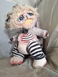 Image 4 of Nugget Creepy Plush Horror Bear Fully Jointed