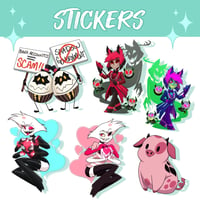 Hazbin Hotel Stickers