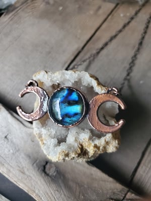 Image of Triple Moon with Labradorite #1