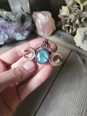 Image of Triple Moon with Labradorite #2