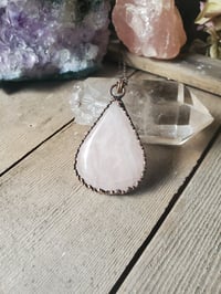 Image 1 of Rose Quartz Teardrop