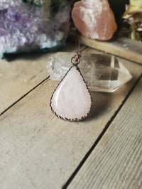 Image 4 of Rose Quartz Teardrop