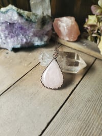 Image 5 of Rose Quartz Teardrop