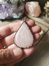 Image 2 of Rose Quartz Teardrop
