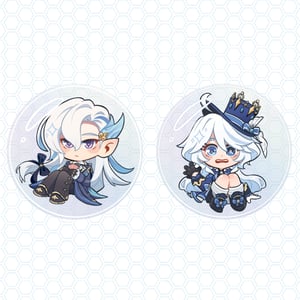 Furina & Neuvillette Bubble Charms