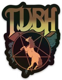 TDBH Holographic Tribute Horse Sticker