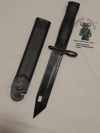 Image 4 of Plastic M4 Bayonet with Scabbard Dummy Martial Arts Exercises Trainer Toy