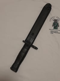 Image 5 of Plastic M4 Bayonet with Scabbard Dummy Martial Arts Exercises Trainer Toy