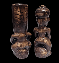 Image 2 of Vintage Lanai San Mateo Salt & Pepper Shakers FREE SHIPPING 