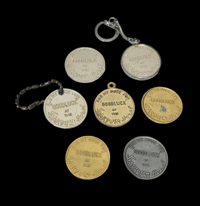 Image 2 of Lot of Seven Aku Aku Las Vegas Good Luck Coins FREE SHIPPING 