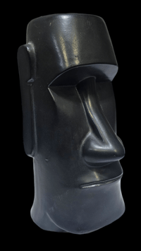 Image 2 of Vintage OMC Kings Island Moai Mug FREE SHIPPING 