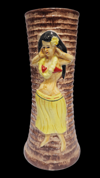 Image 2 of Vintage Stockton Islander Hula Girl Mug FREE SHIPPING 